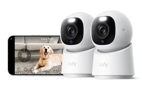 Security 4K Indoor Camera E30 -No Subscription,360° Pan Tilt,AI Auto Tracking
