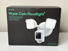 Wyze Cam Floodlight V2 Motion-Activated 2K HD Color Night Vision Camera