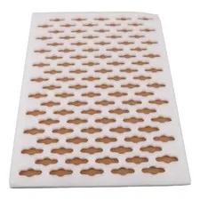 Protective Foam Tray 100 Slots Epe Insert White Reusable Cushioning for Shipping