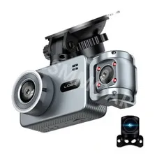 Dash Cam Dash Camera 4K Ultra HD Recorder 1080P Three Lens WiFi Car DVR Camera