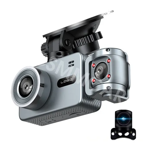 Dash Cam Dash Camera 4K Ultra HD Recorder 1080P Three Lens WiFi Car DVR Camera