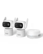 eufy Security Indoor&Outdoor Camera C31,2-Pack with 2 Pack+HomeBase, white