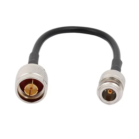 N Type Male to N Type Female Jack Connector M/F Adapter RG58 Cable 23cm/9"