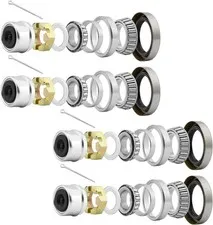 Misakomo Trailer Bearings Kit L68149/ L44649 Bearing Compatible 4 sets 