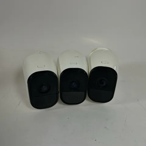 3 Netgear Arlo Pro VMC4030 Add-On Wireless Security Cameras No Batteries