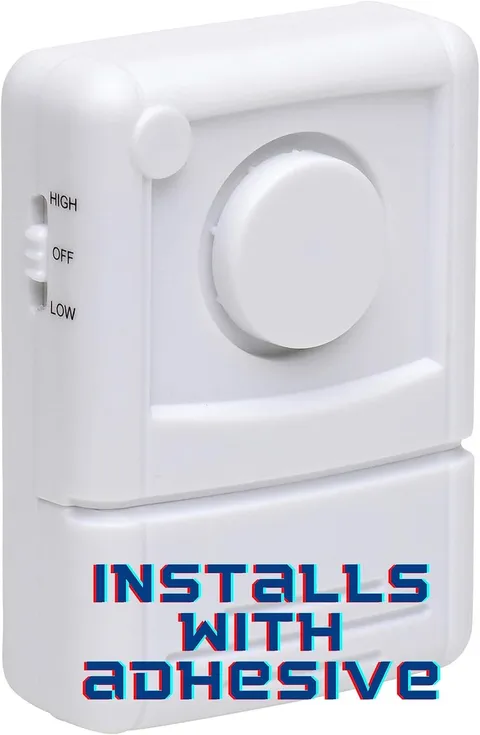 120dB Window or Door Alarm Vibration Security Emergency Burglar Wireless Shock