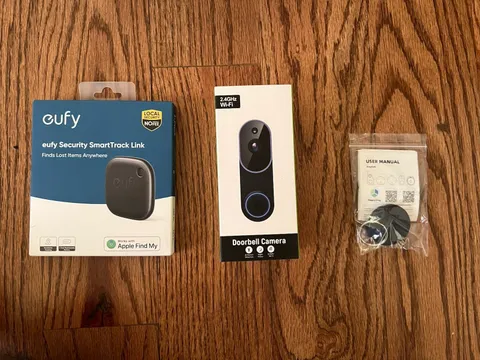 Lot Of 3 Home Security Accessories (Camera, Item Trackers)