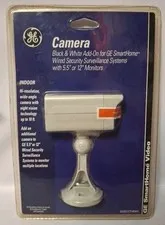 GE SmartHome Wired Security Camera - B&W Add-On - New (GESECTVBWC)