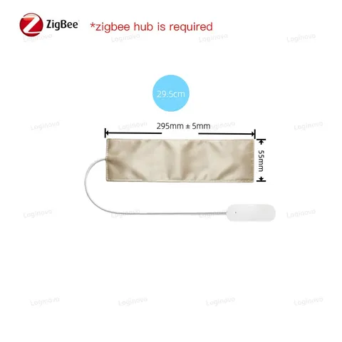 Tuya Zigbee Pressure Sensor Multifunctional Occupancy Gravity Detector Strip for