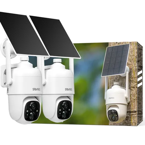 Vicohome 2CQ1 AI 2K Solar Security Camera Wireless Outdoor, Battery Powered,T...