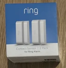 **NEW SEALED** Ring Contact Sensor 2 Pack - 1st Gen for Ring Alarm - White