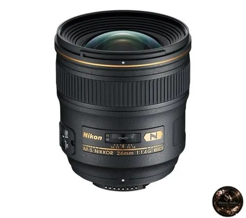 Nikon AF-S NIKKOR 24mm f/1.4G ED prime lens (full-frame compatible)