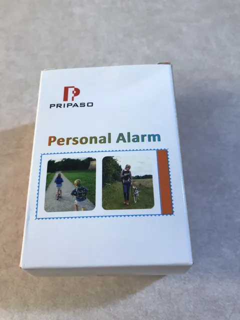 Pripaso Keychain Personal Alarm Loud Alert LED Flashlight Panic Self Defense