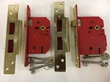 Genuine Union 5 lever  Mortice locks . J2234 2.5", J2234 3.0"