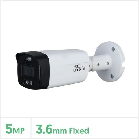 Eagle 5MP Bullet Fixed Surveillance Camera HDCVI Full-Colour, White