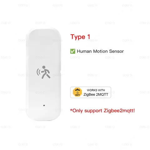 Zigbee 10G Mmwave Radar Motion Sensor Human Detector with Illuminance Temperatur