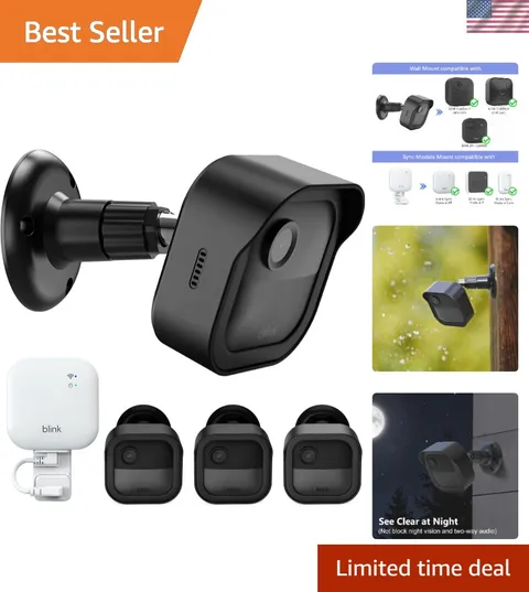 3 Pack Blink Outdoor Camera Mount for Outdoor 4/2K+, Blink Module Mount | 360...