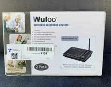 Wuloo Wireless Intercom System 2 Pack Model W666-P2 Multi Channel - 1 Mile Range