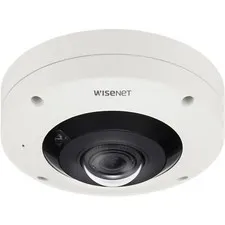Wisenet Hanwha Techwin XNF-9010RV 12MP Outdoor Network PTZ Fisheye Dome Camera