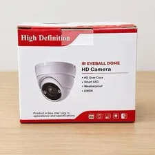 Real HD 2MP Dome Security Camera 1080p TVI AHD CVI CVBS Metal Eyeball HD-2EB28W