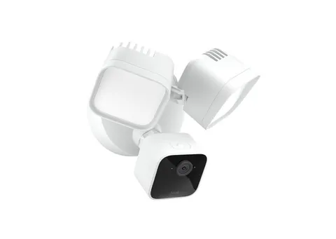 Blink Outdoor Floodlight Wired 1080p Security Camera with Motion Detection White