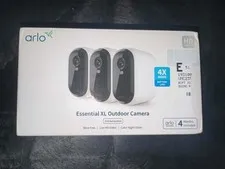 Arlo Essential XL Outdoor Camera 2nd Gen 3-Pack HD Wire-Free