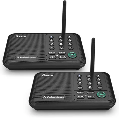 Intercoms Wireless for Home, Two-Way Real-Time Intercom | 5280 Ft Long Range Wir