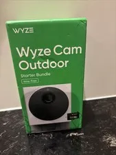 Wyze Cam Outdoor Starter Bundle Wire-Free W/32GB Memory NEW Sealed WVOD1B1MSD32