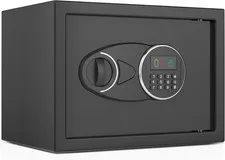 1.6 Cu.Ft Safe Box for Home with Charging Port –Safety Deposit Box with Key,Digi