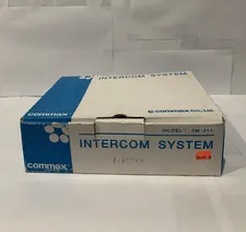 Commax CM-211 Audio Intercom System Master/Remote w/ Open Voice Communication