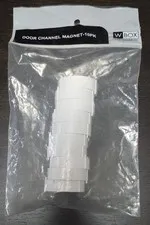 0E-STLDRMAG 3/4" Door Channel Magnet, 10-Pack, WBOX 