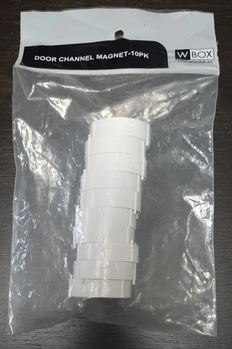 0E-STLDRMAG 3/4" Door Channel Magnet, 10-Pack, WBOX 
