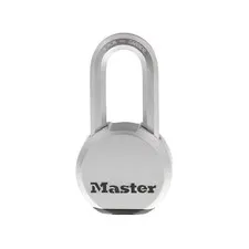 Master Lock Padlock 2 1/2In Steel Keyed Alike Dual Ball Bearing