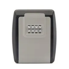 4-Digit Combination Password Key Storage Box Case Safety Lock Home Outdoor Wall