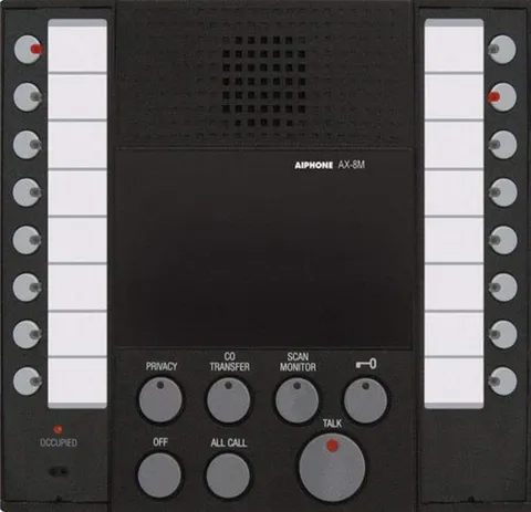 AX-8M Audio-Only Master Station for AX Series Integrated Audio & Video Security