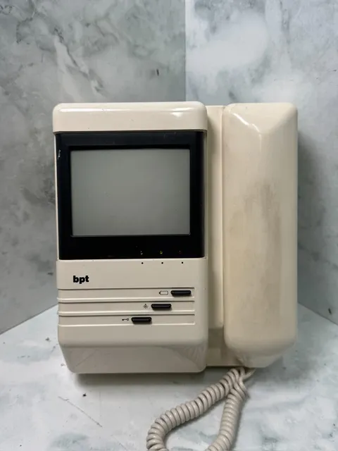 BPT VM/100.01 White Video Intercom for Intercom Systems USED