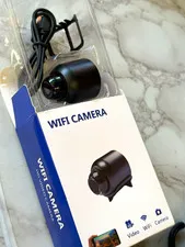 WiFi Camera HD Indoor IP Surveillance Camera, Wireless Wi‑Fi, USB Power, Black