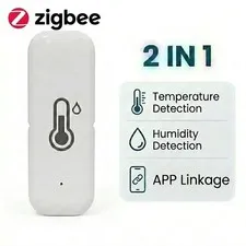 Tuya WiFi Zigbee Temperature Humidity Sensor Thermometer Hygrometer Smart Home