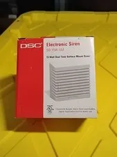 DSC Electronic Siren SD 15W-ULF  15-Watt Dual Tone Surface Mount