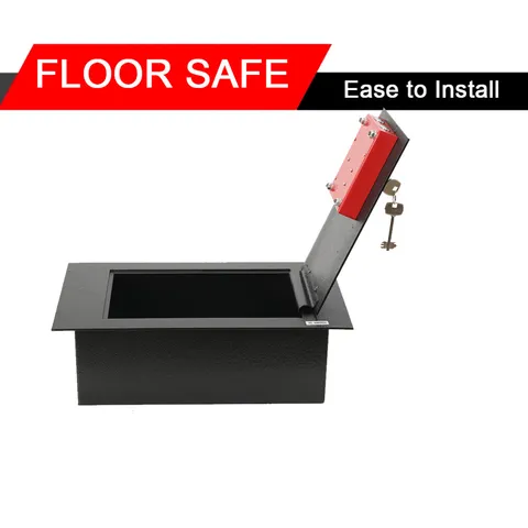 Steel Plate Underground Hidden Floor Safe For Gun Money Jewelry Home Security