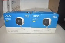 TP-Link Tapo C100 1080P WI-FI Indoor Security Camera 2 Pack Night Vision