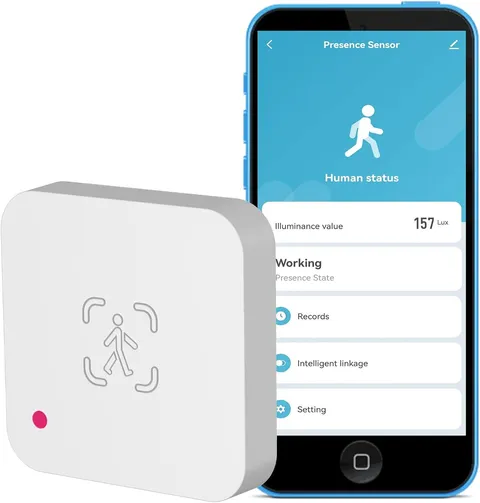 Wifi Human Presence Sensor: Smart Motion Sensor with 2.4Ghz Mmwave Radar, Zone P