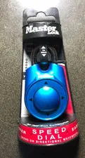 Master Lock 1500ID Speed Dial Combination Lock - Blue