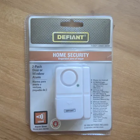 Defiant Home Security Door or Window Alarm NIP