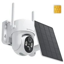 4G LTE Cellular Security Camera No Internet Needed,2K Solar No WiFi Security ...