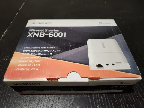 Samsung Wisenet XNB-6001 Network Camera Covert Main Module 2MP 60FPS