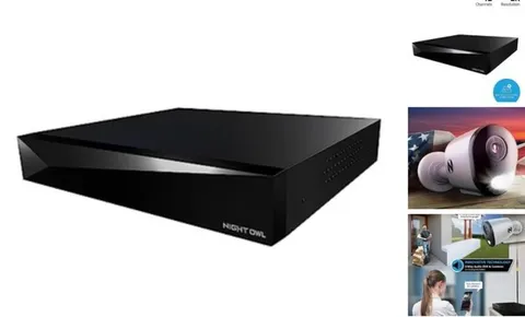  SP 2-Way Audio 12 Channel 2K DVR with Customizable Storage - Add up to 12 