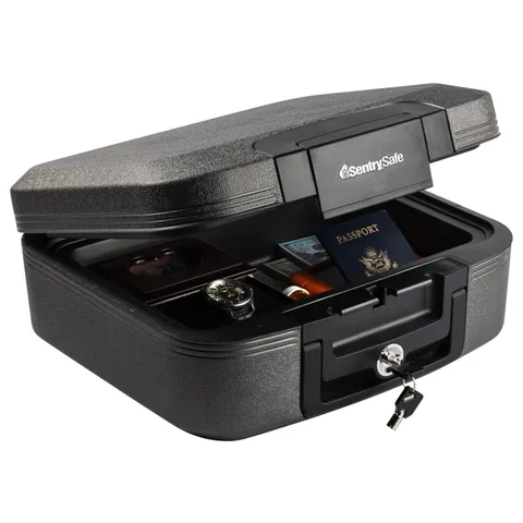 Fire Water Chest Safe W/ Key Lock & UL Classified 1/2 Hour For Documents
