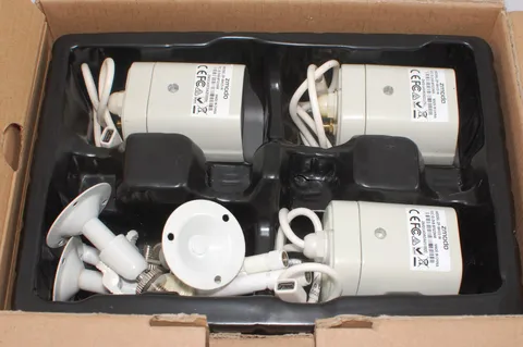 (3) Zmodo ZP-IBH15-W WiFi Outdoor Security Camera 720p HD IR Night - Working