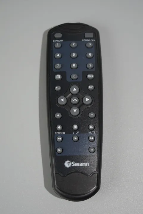 Replacement Swann DVR Remote Control Black